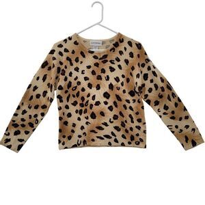 CD Cathy Daniels Leopard Print Sweater Women SP Long Sleeve Mobwife